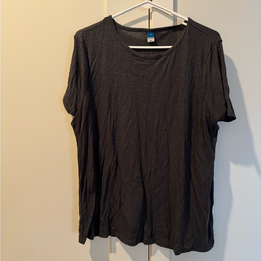 Old Navy Charcoal Short Sleeve Top